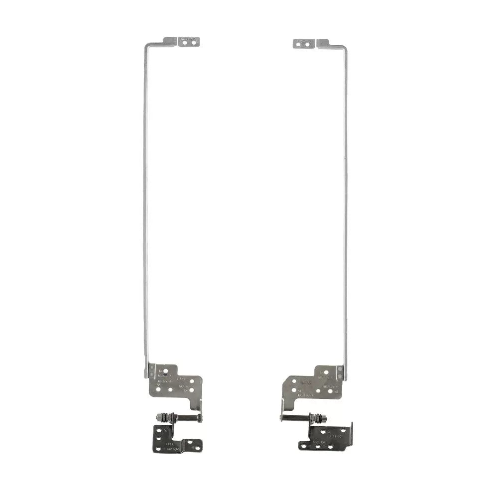 Coppia cerniere hinges con staffe per Lenovo IdeaPad 300-15ISK 80Q7