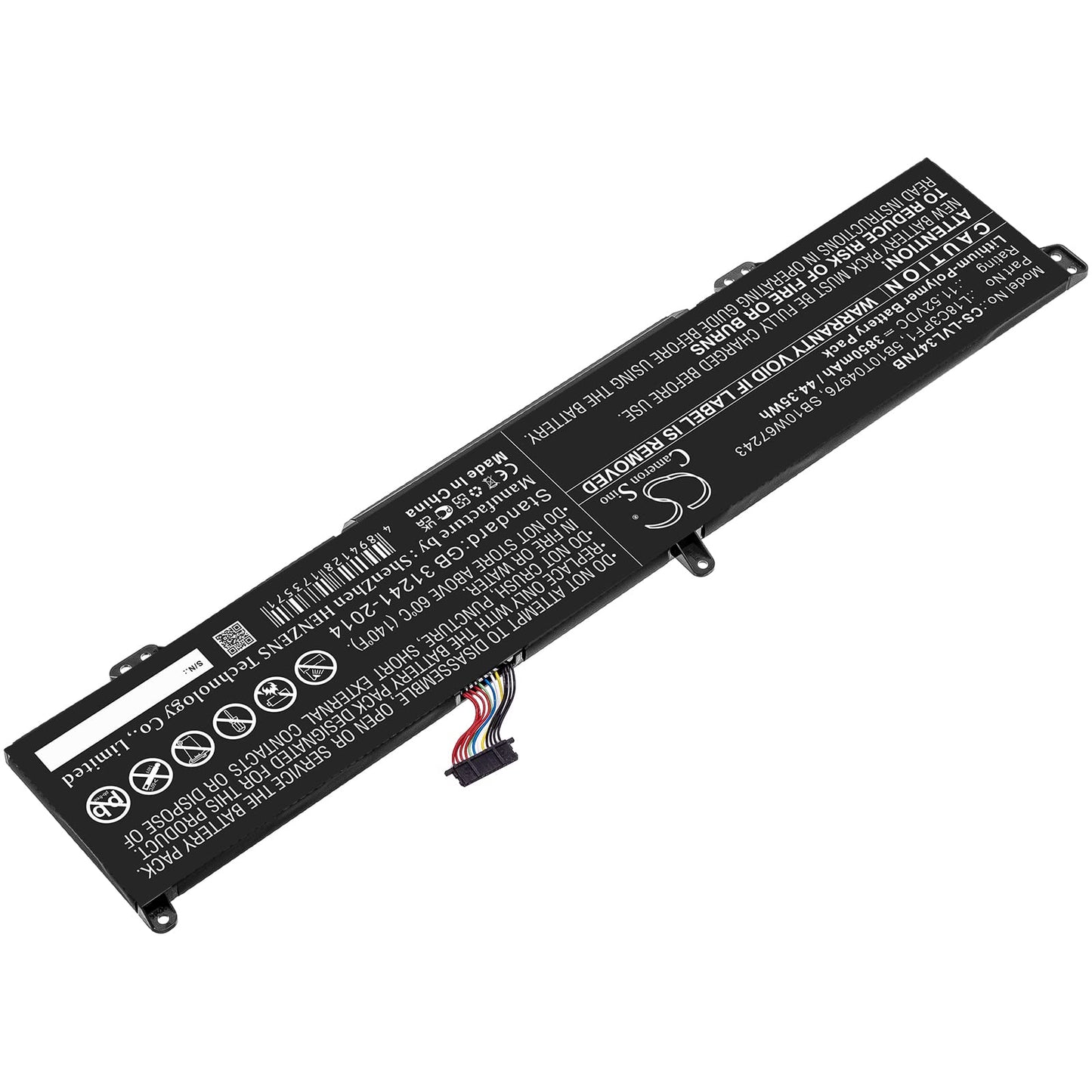 Batteria per Lenovo sostituisce 5B10T04975