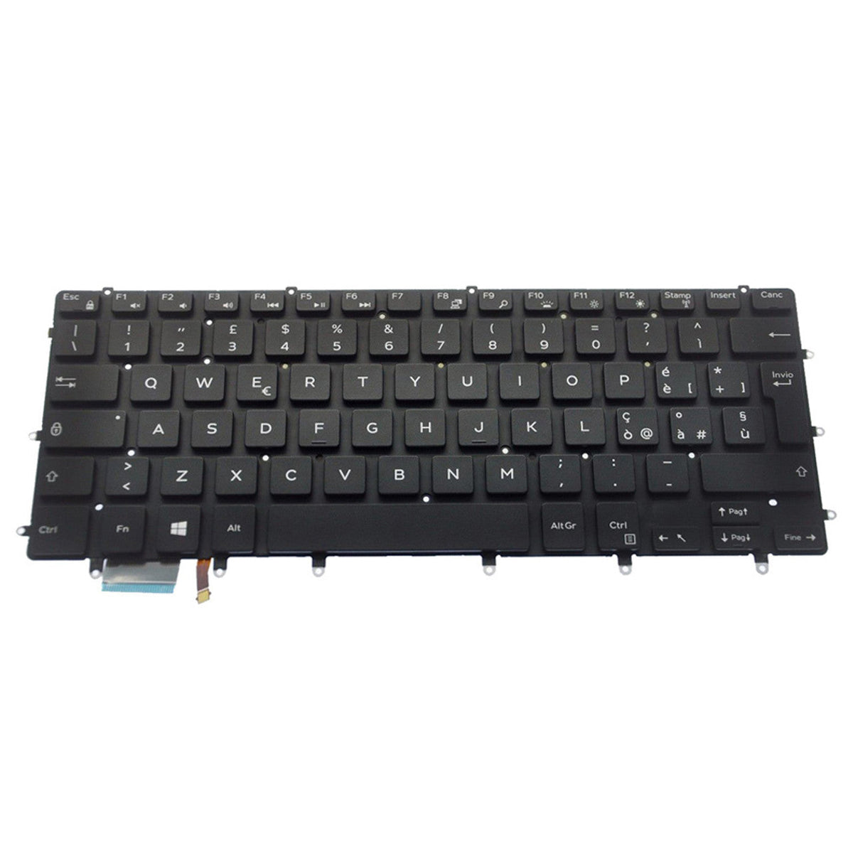 Tastiera Italiana per Dell XPS 15 9570 - Retroilluminata