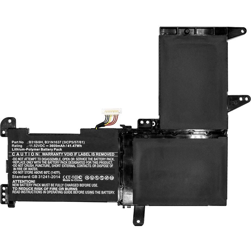 Batteria per ASUS Vivobook 15 S510UF-BR195T