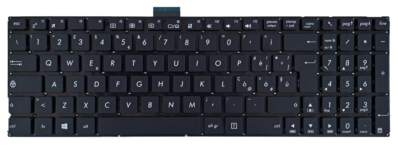 Tastiera per ASUS K501UX - Non retroilluminata