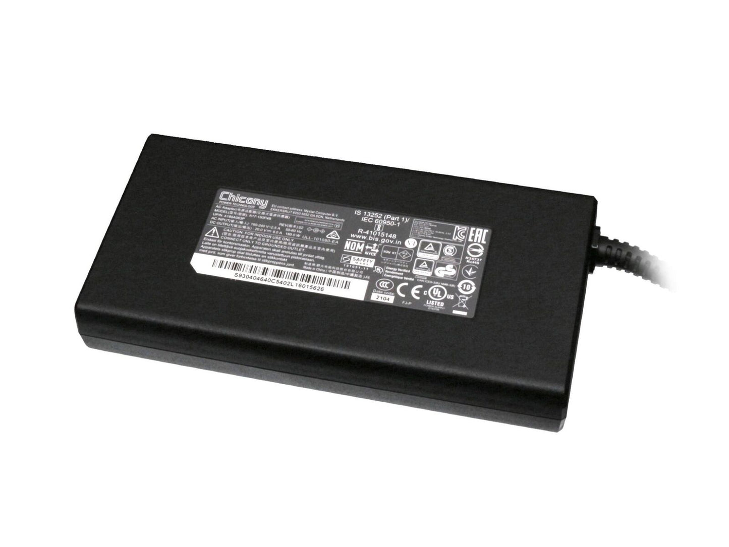 Alimentatore Originale MSI Creator M16 A12UD (MS-1584) - 180W