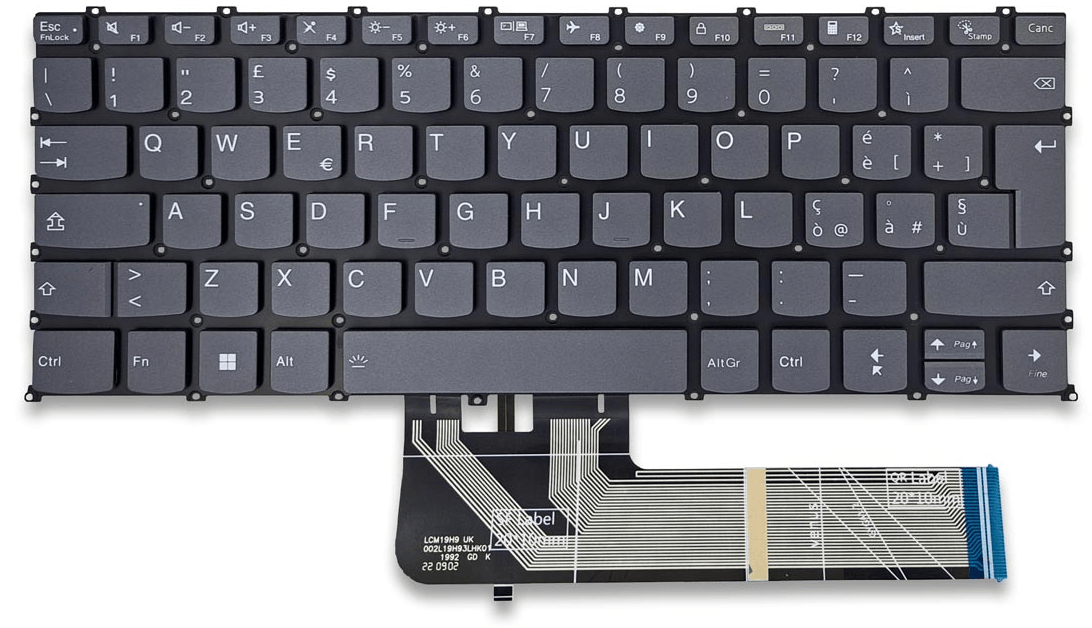 Tastiera Italiana per Lenovo Flex 5 14ITL05 82HS0093IX - Retroilluminata