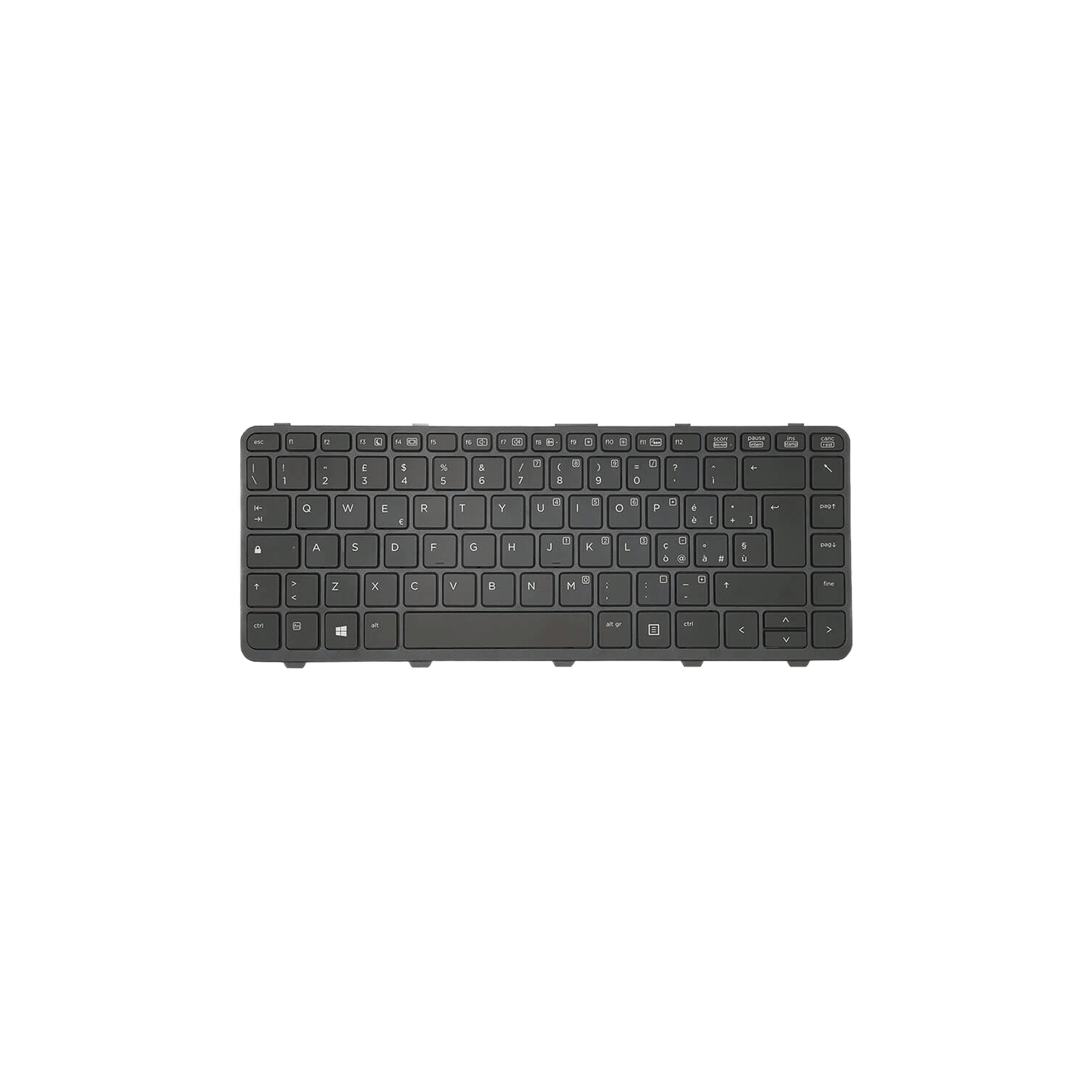 Tastiera Italiana per HP ProBook 440 G0 – Nera, Retroilluminata, senza trackpoint