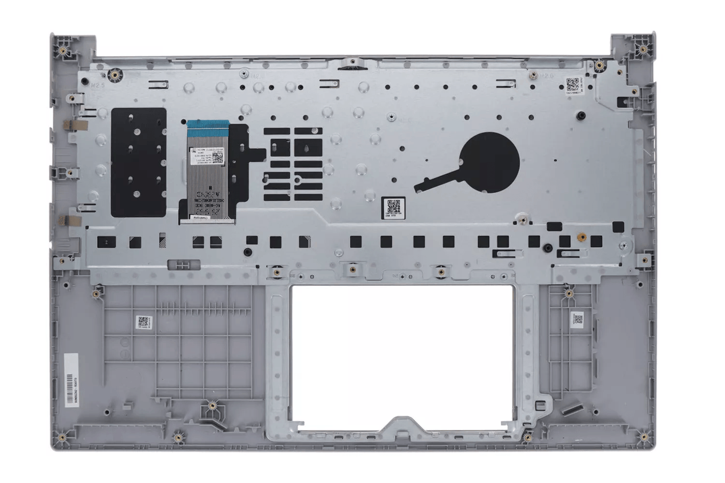 Tastiera Italiana Top Cover Originale ASUS Vivobook 16X F1605ZA – Silver, con tastiera nera, non retroilluminata