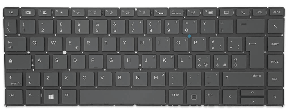 Tastiera Italiana per HP EliteBook 1040 G4 – Retroilluminata