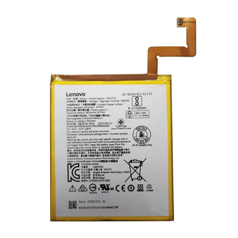 Batteria Originale Lenovo sostituisce SB18E00336