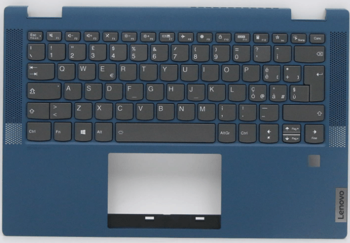 Tastiera Italiana Top Cover Originale Lenovo IdeaPad Flex 5 14IIL05 81X1 81X1009BIX – Blu. Retroilluminata