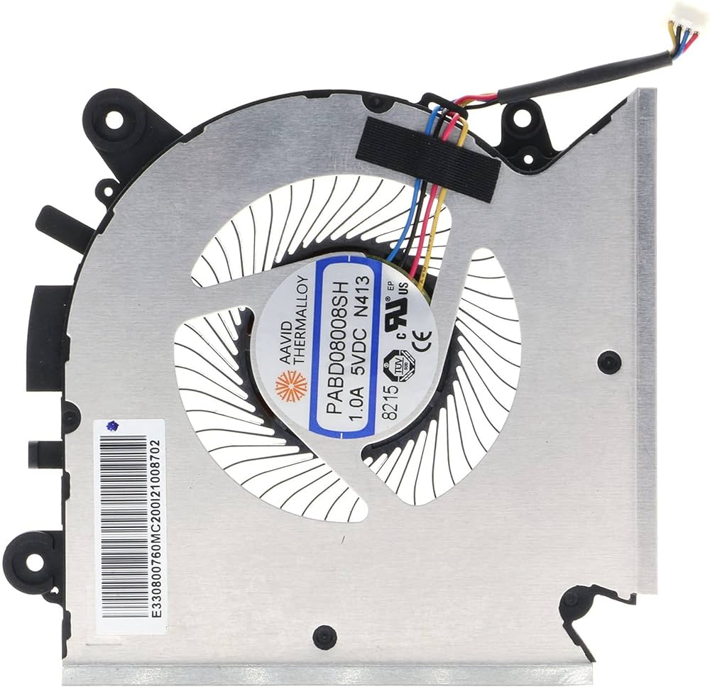 Ventola CPU Cooling Fan per MSI GF63 Thin 12VF/12VE (MS-16R8)