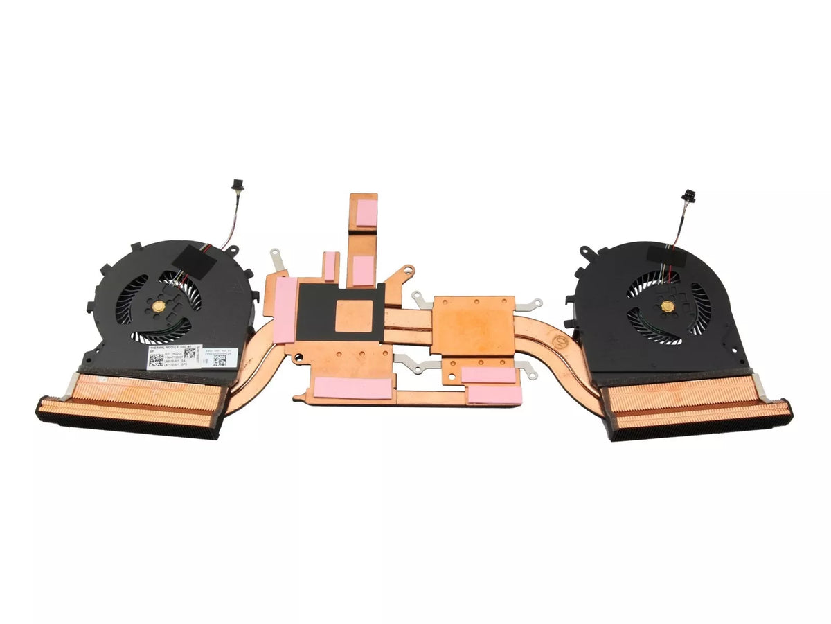 Coppia Ventole CPU GPU Cooling Fans con Dissipatore per HP Pavilion Gaming 15-dk0038nl (7JT24EA)
