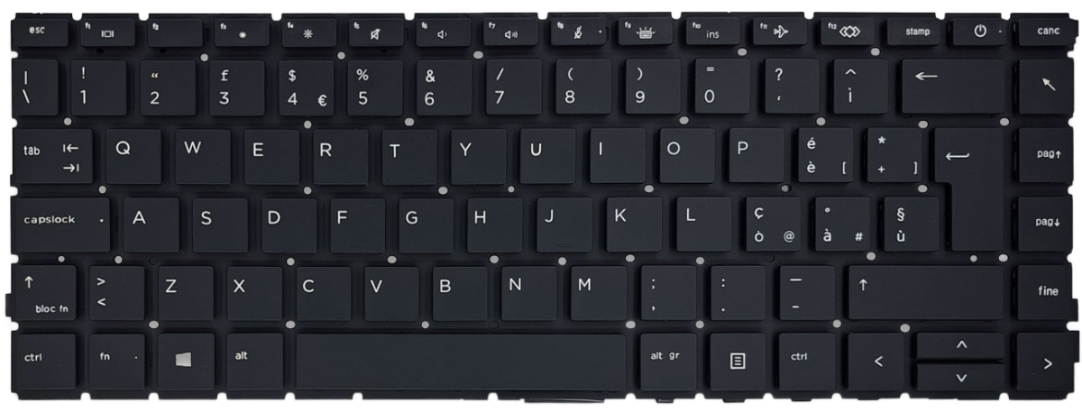 Tastiera Italiana per HP ProBook 440 G8 - Retrolluminata