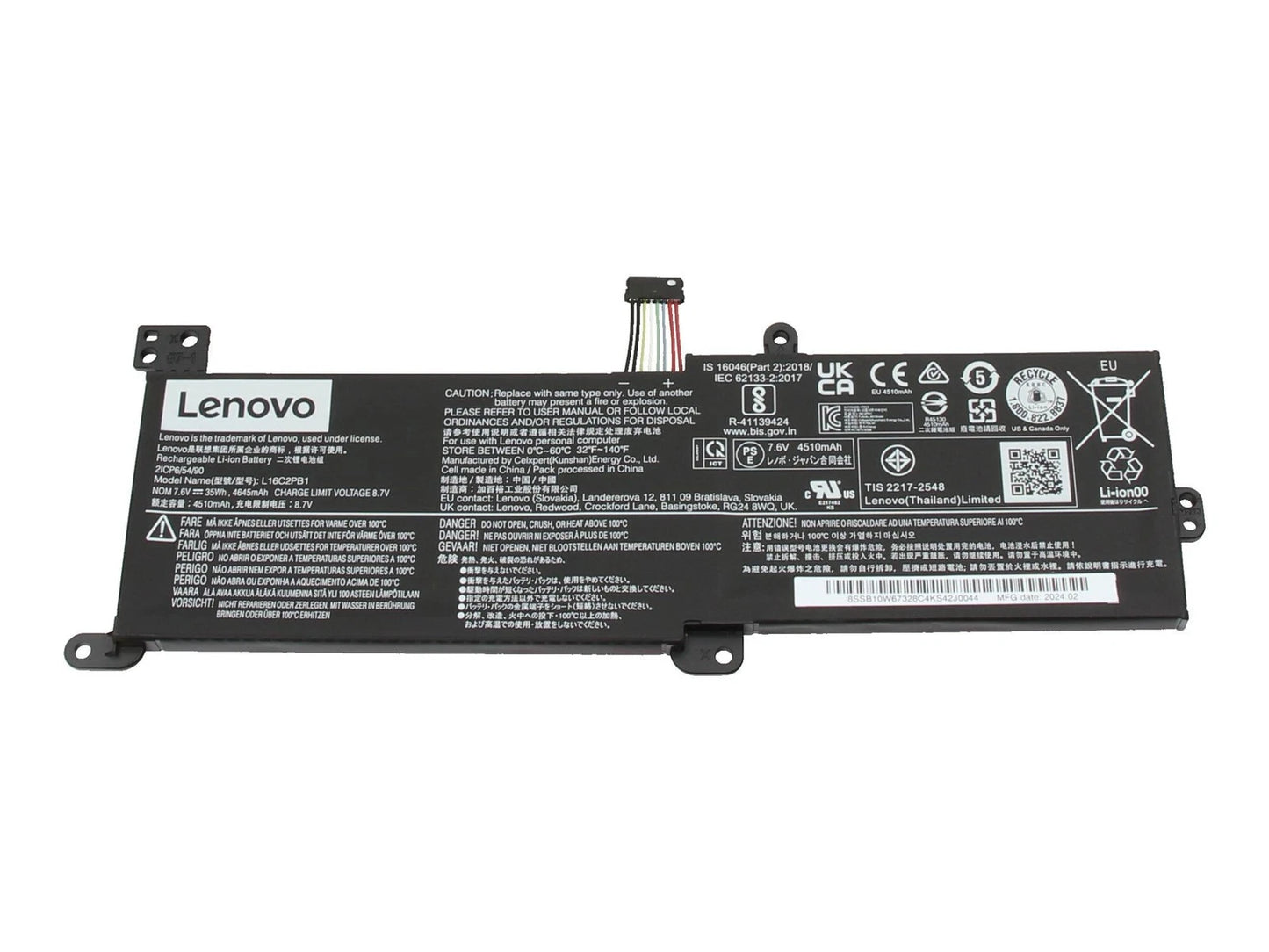 Batteria Originale Lenovo IdeaPad 3-15IIL05 81WE00D0IX