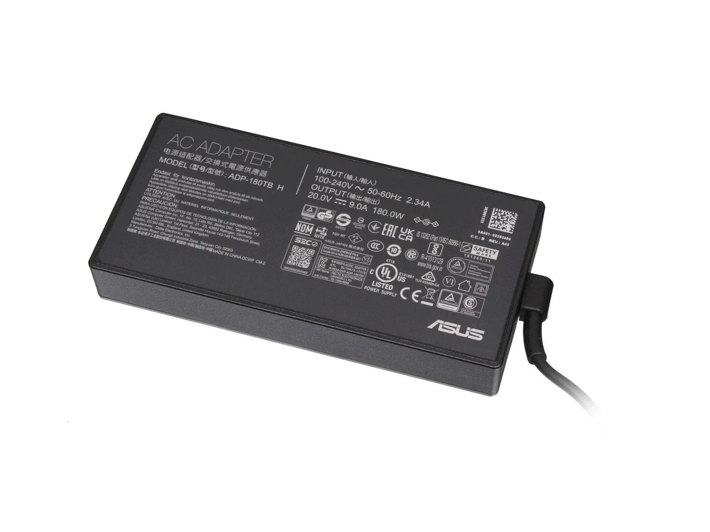Alimentatore Originale ASUS ROG Zephyrus G14 GA401QM-HZ024T – 180W