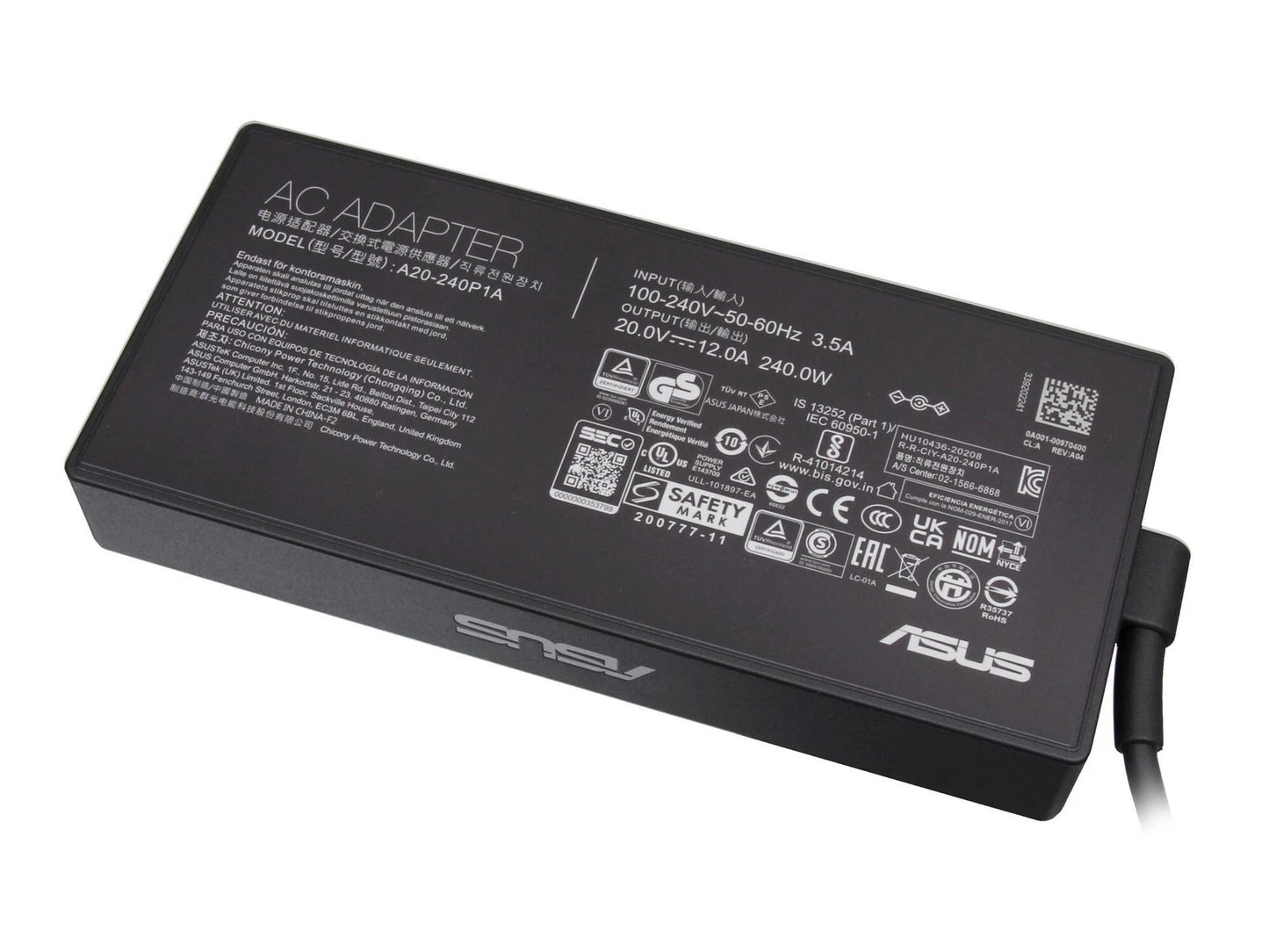Alimentatore 240W Originale ASUS sostituisce 0A001-00970300