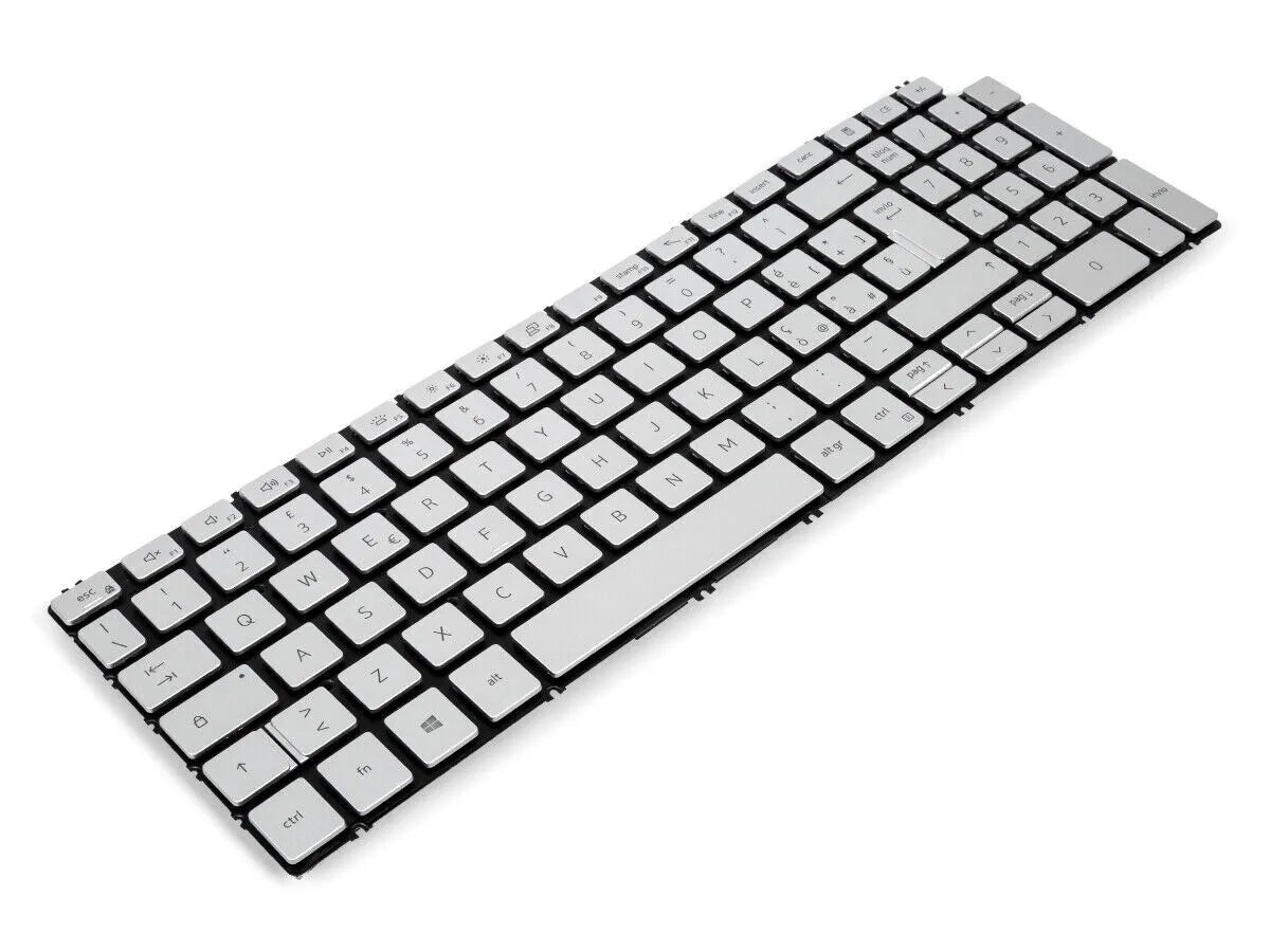 Tastiera per Dell Inspiron 5509 - Silver, retroilluminata