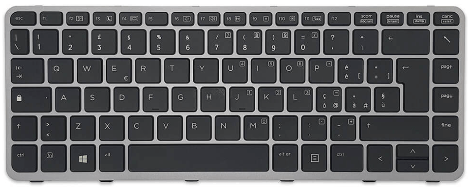 Tastiera Italiana per HP Folio 1040 G1 - Retroilluminata