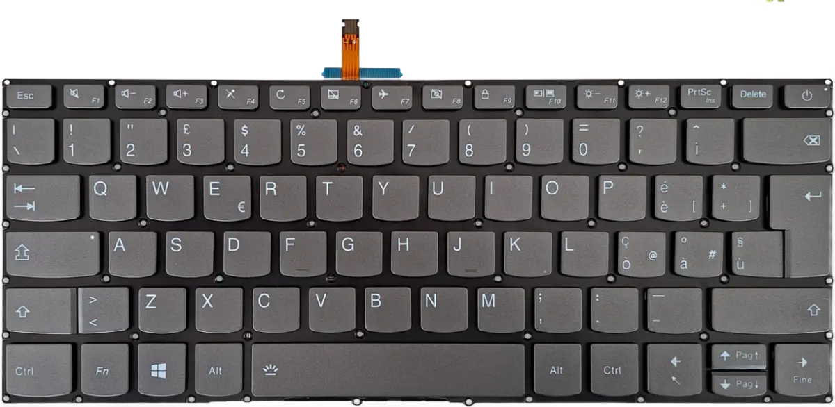 Tastiera Italiana per Lenovo IdeaPad S130-14IGM 81J2 - Retroilluminata