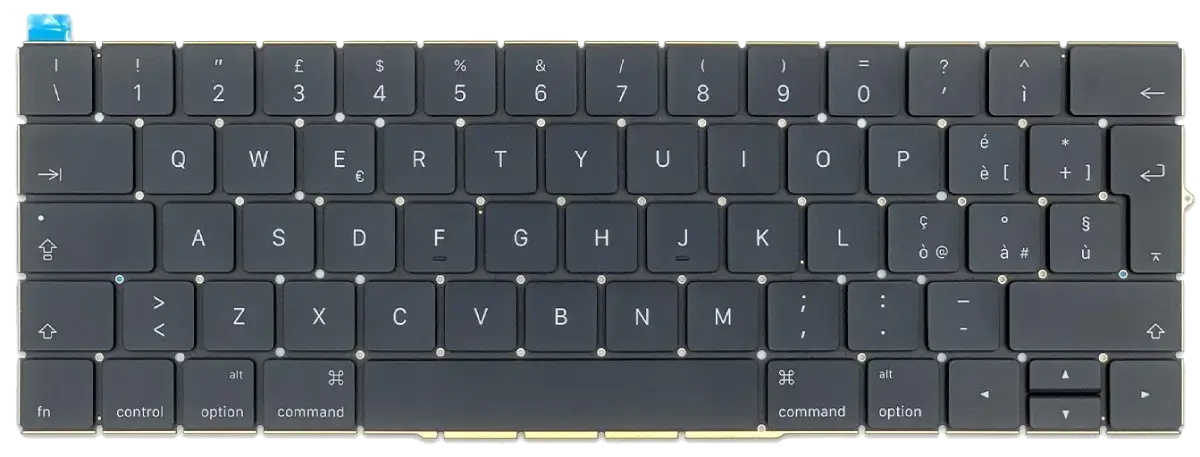 Tastiera Italiana per Apple MacBook Pro 15" A1707 Touch Late 2016