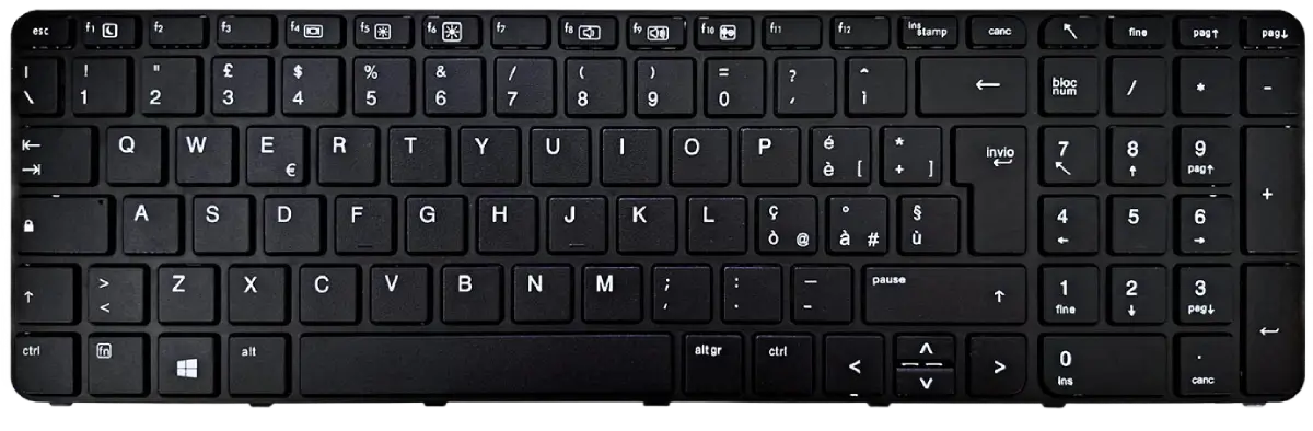 Tastiera Italiana per HP ProBook 450 G3
