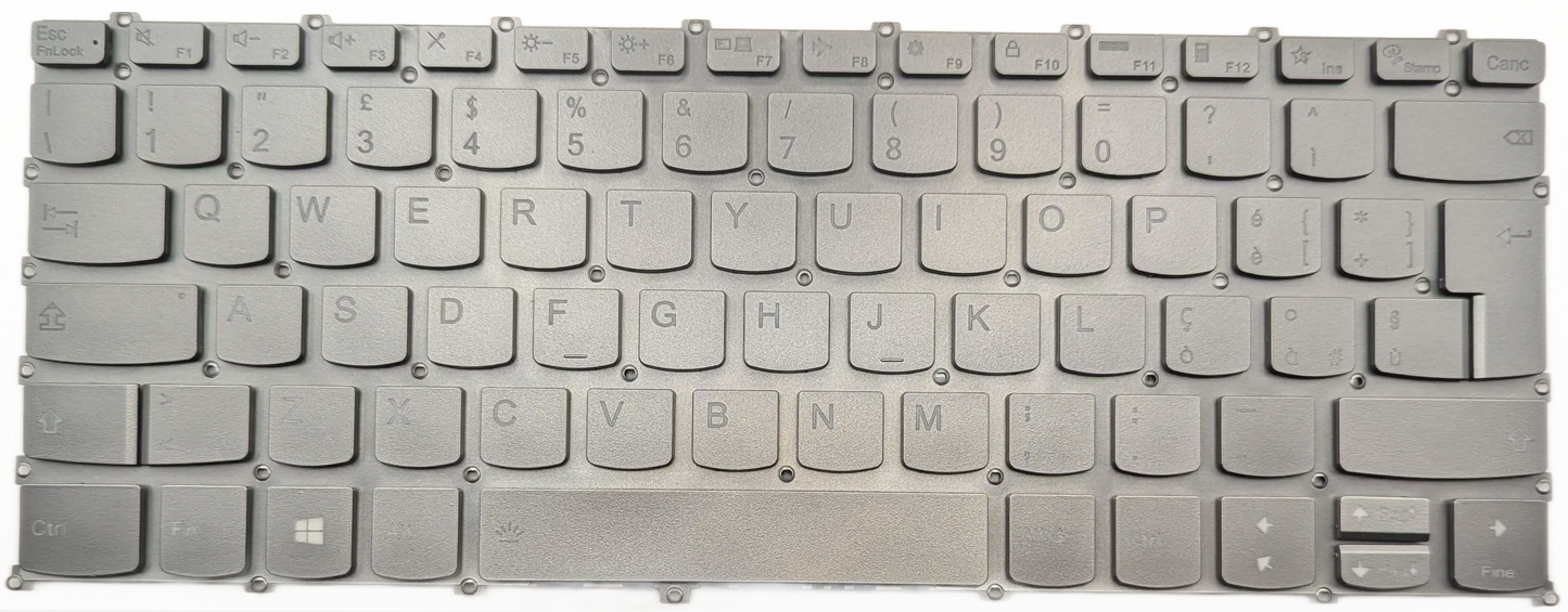 Tastiera Italiana per Lenovo IdeaPad Flex 5-14ARE05 81X2 - Grigia, retroilluminata