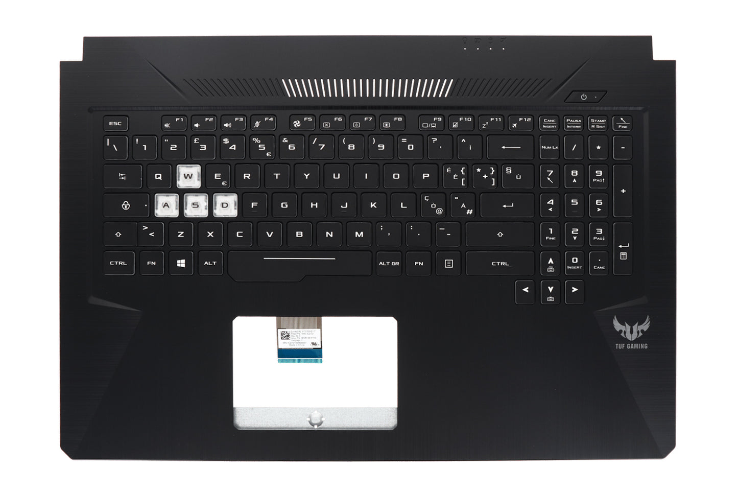 Tastiera Italiana Top Cover ASUS sostituisce 90NR00Z1-R32IT0