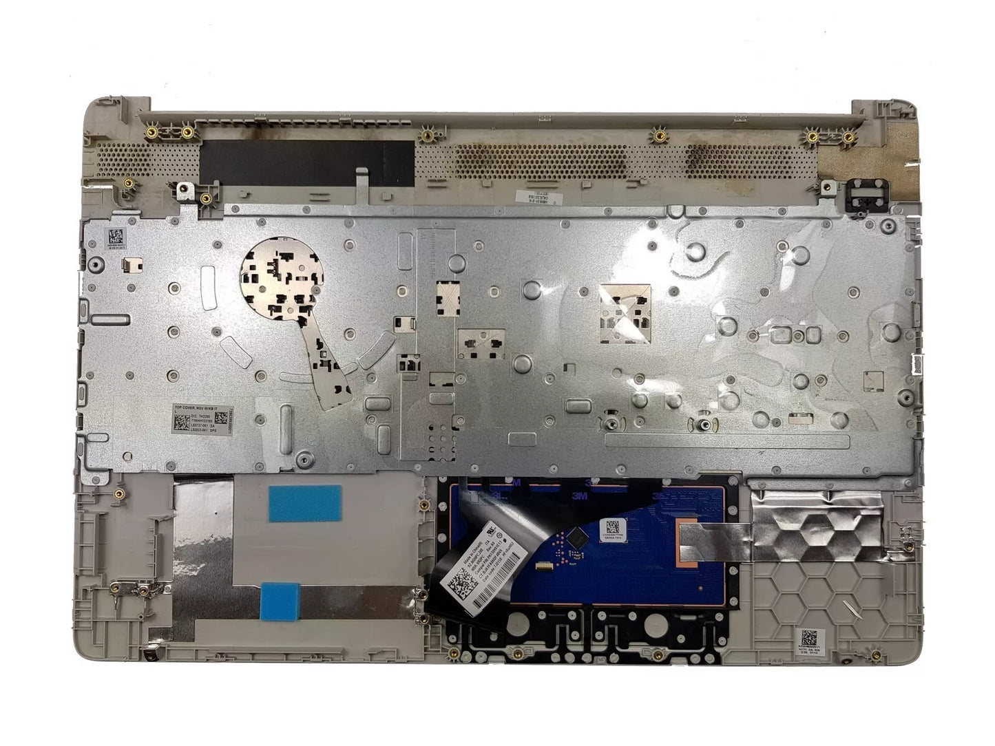Tastiera Italiana Top Cover HP 15-dw0084nl (6PY06EA) - Silver, senza fingerprint