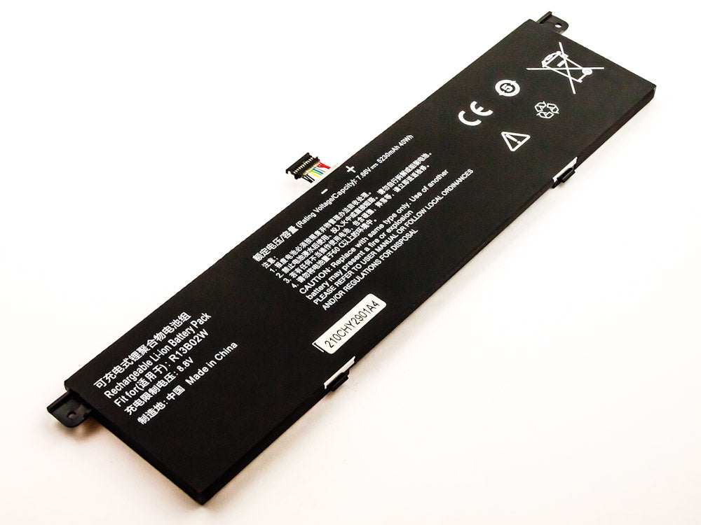 Batteria per Xiaomi Mi Notebook Air 13.3″ - 7,66V 5320mAh