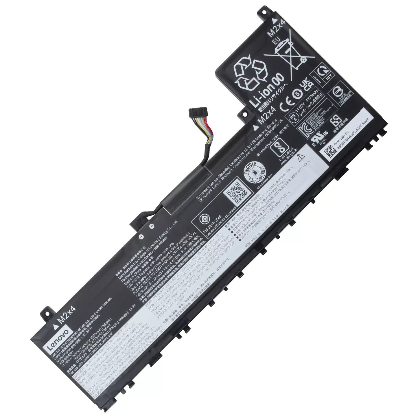 Batteria Originale Lenovo sostituisce 5B11B44633