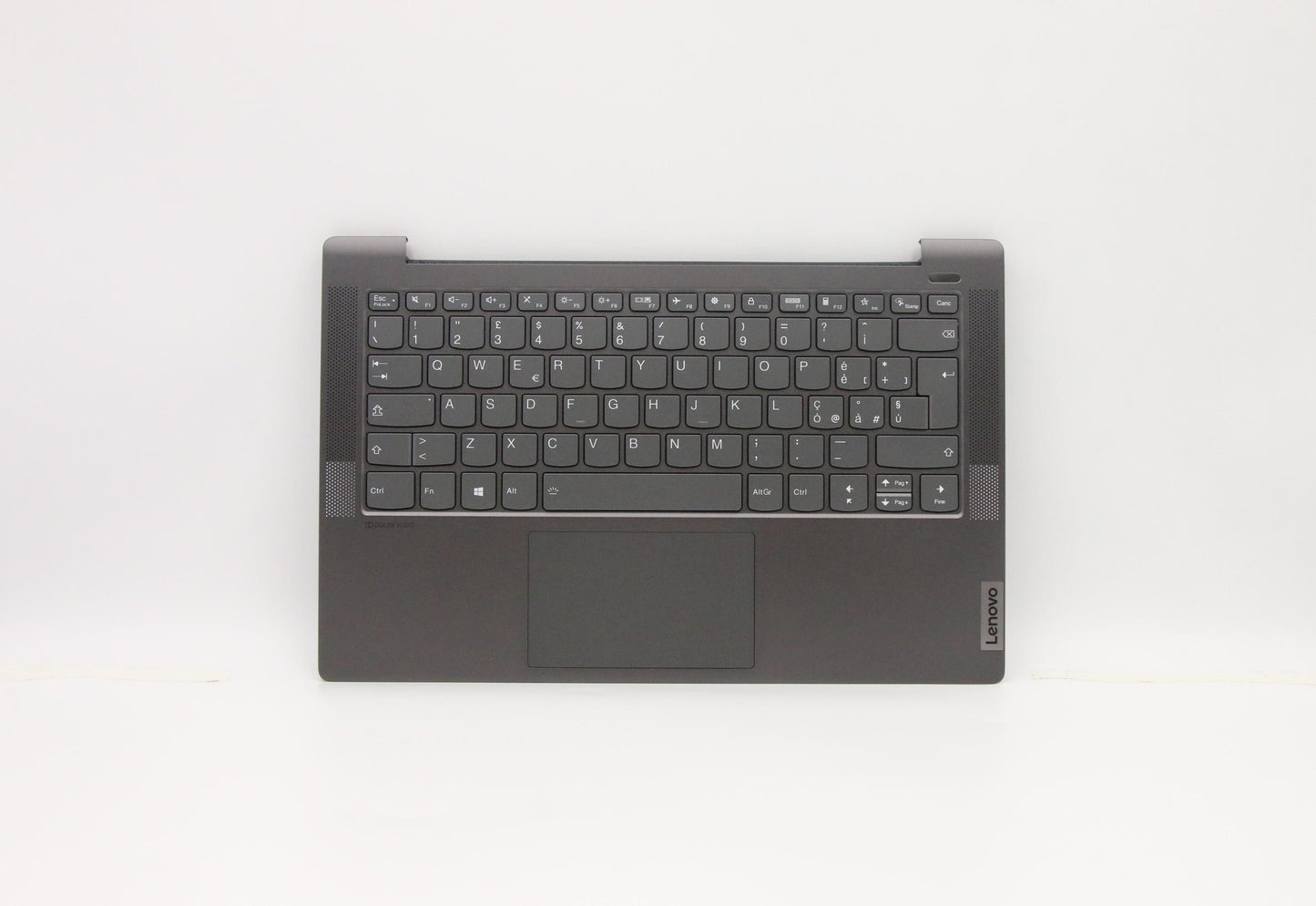 Tastiera Italiana Top Cover Originale Lenovo IdeaPad 5-14IIL05 81YH - Nera, Retroilluminata, con Fingerprint