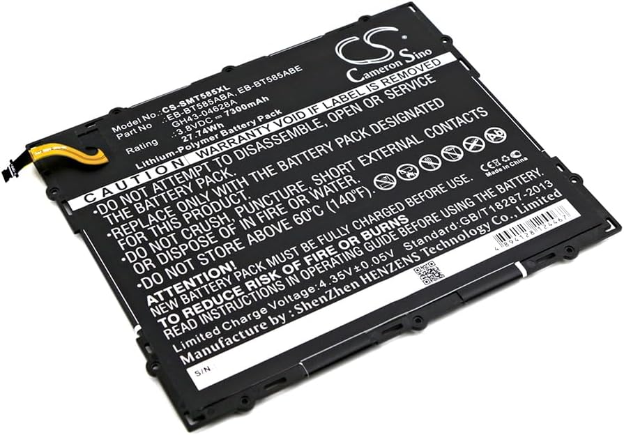 Batteria per SAMSUNG Galaxy Tab A (2016) (10.1, LTE) SM-T585