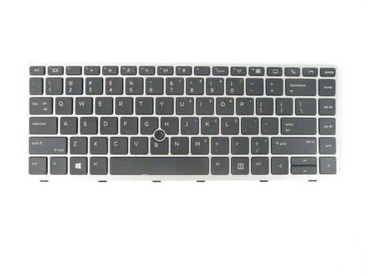 Tastiera US Americana per HP EliteBook 840 G5 – Retroilluminata, con Trackpoint