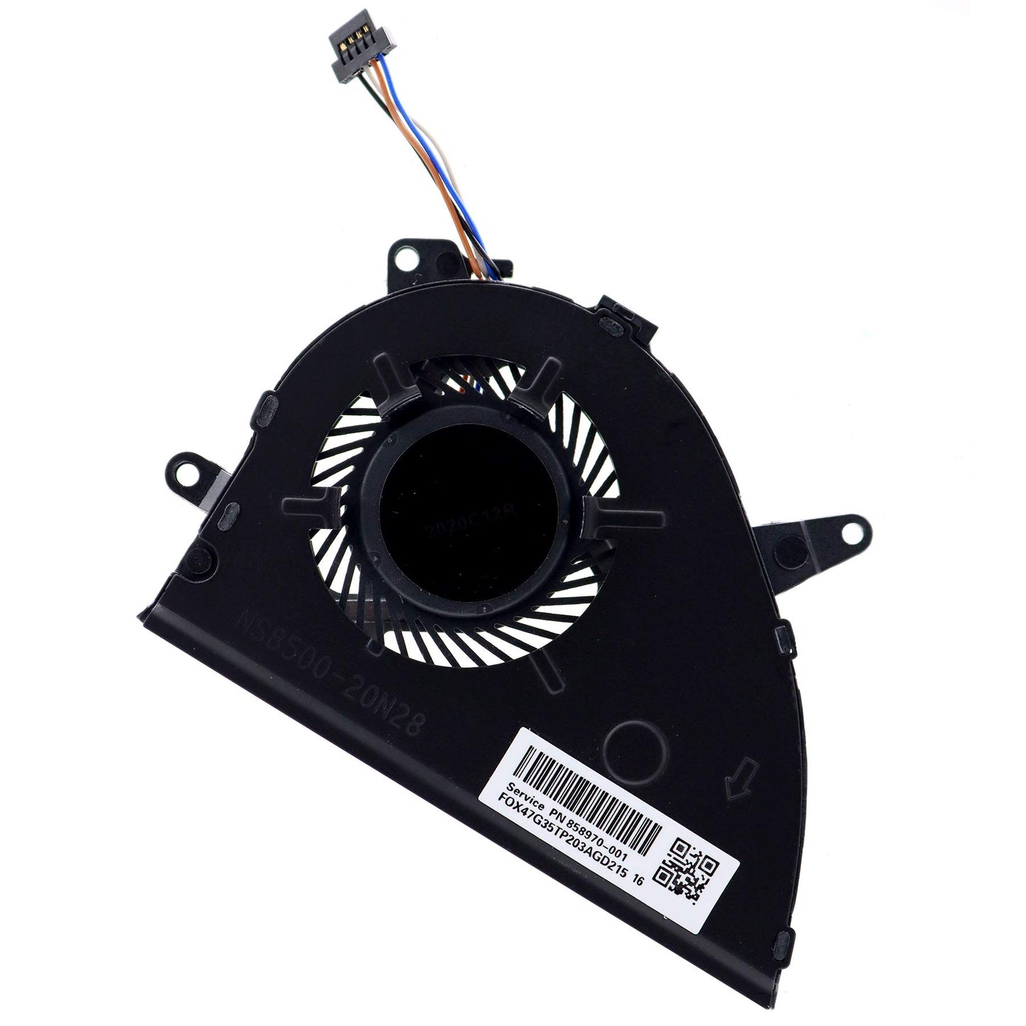 Ventola CPU Cooling Fan per HP Pavilion 15-cs0800no (4ER53EA)