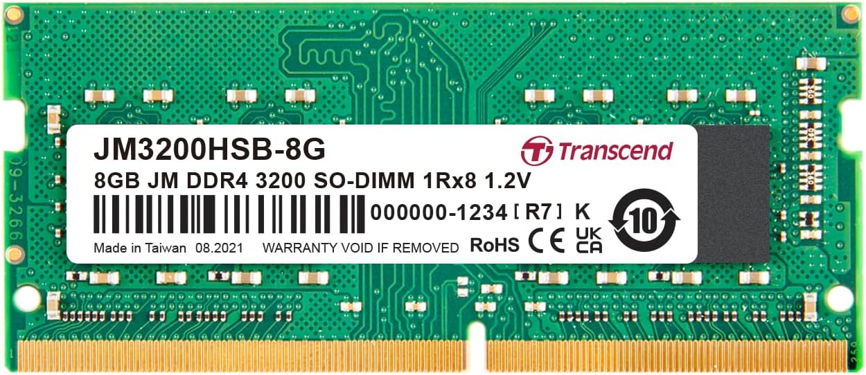 Memoria RAM 16GB Trascend TRSJM3200HSB-16G