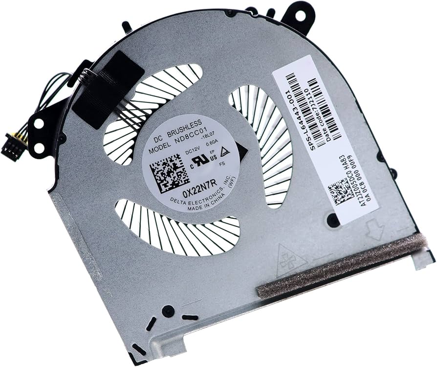 Ventola CPU Cooling Fan per HP OMEN 15-dh1015nl
