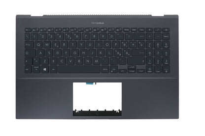 Tastiera Italiana Top Cover Originale ASUS Zenbook Pro 15 OLED UM535QE - Grigia Scura