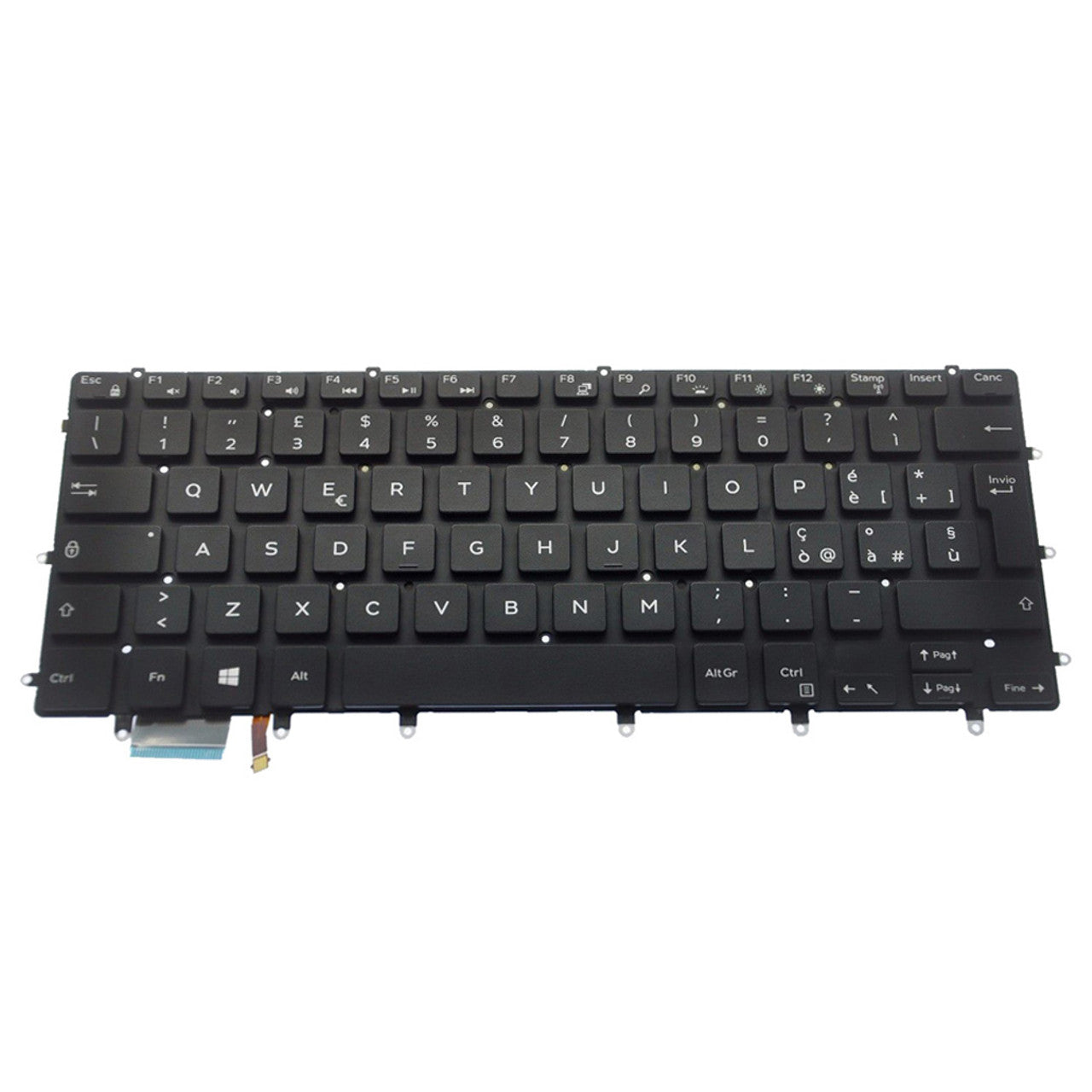 Tastiera Italiana per Dell XPS 15 9560 - Retroilluminata