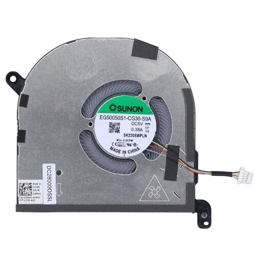 Ventola CPU Cooling Fan per Dell XPS 15 9500