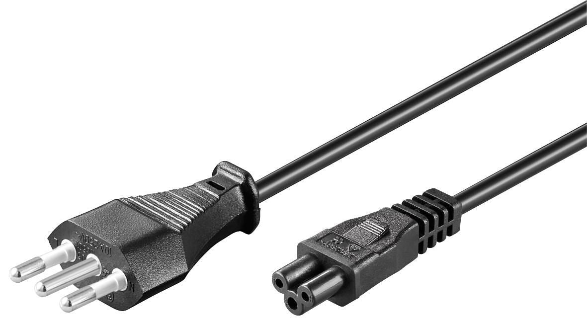 Cavo Corrente Power Cord 220V - Presa Italiana 1,5m