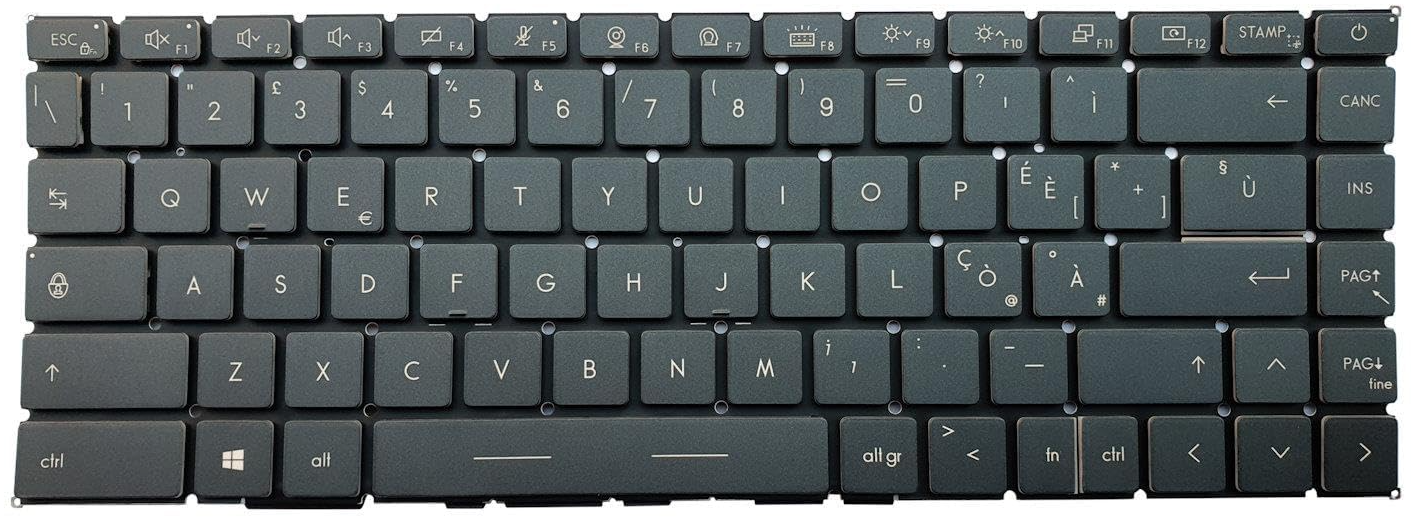 Tastiera Italiana per MSI GP66 Leopard 10UE/10UG/10UH (MS-1542) – Nera, retroilluminata
