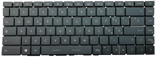Tastiera Italiana per MSI GP66 Leopard 10UE/10UG/10UH (MS-1542) – Nera, retroilluminata