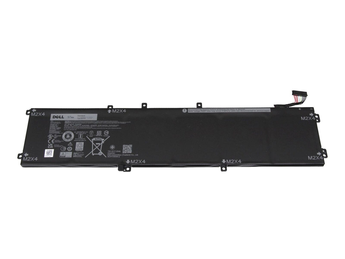 Batteria Originale Dell XPS 15 9570 - 97Wh