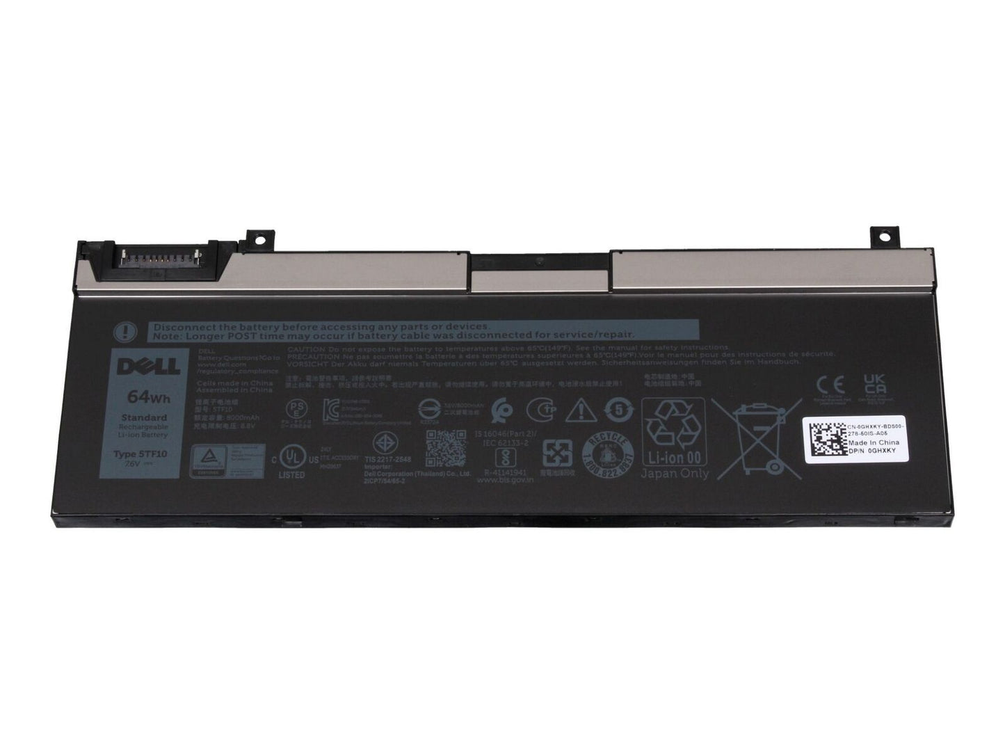 Batteria Originale per Dell sostituisce GHXKY