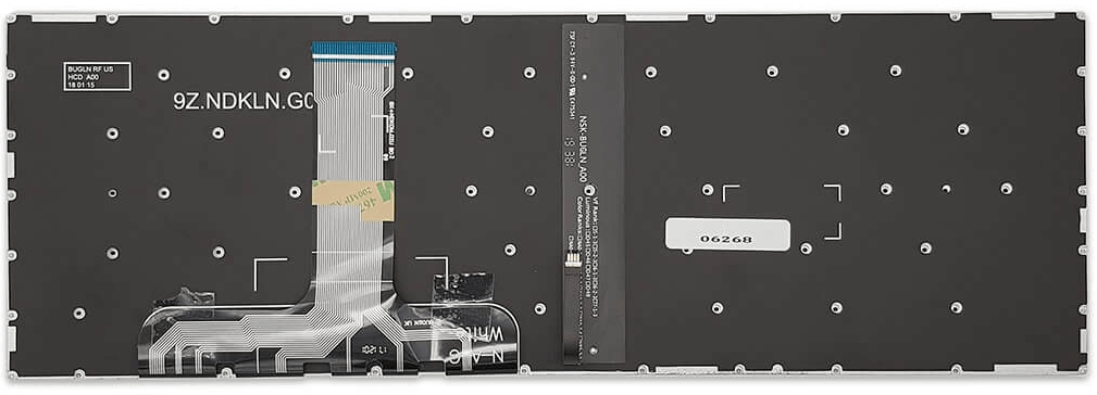 Tastiera Italiana per Lenovo Legion Y530-15ICH 81FV00G0IX - con Retroilluminazione Bianca