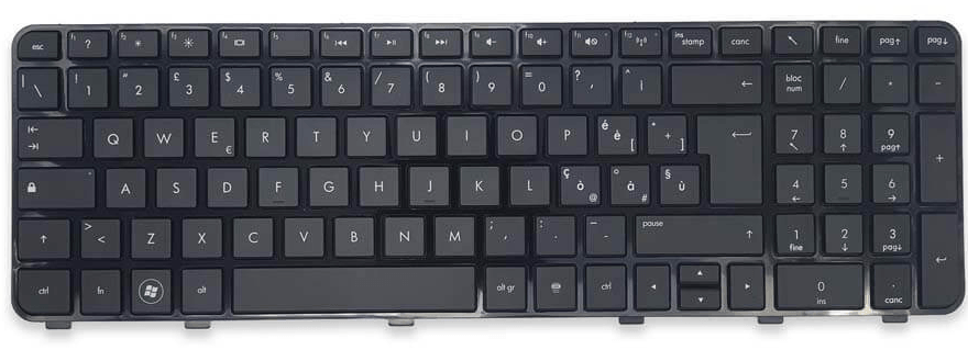 Tastiera Italiana per HP PAVILION DV6-6000 DV6-6B DV6-6C SERIES