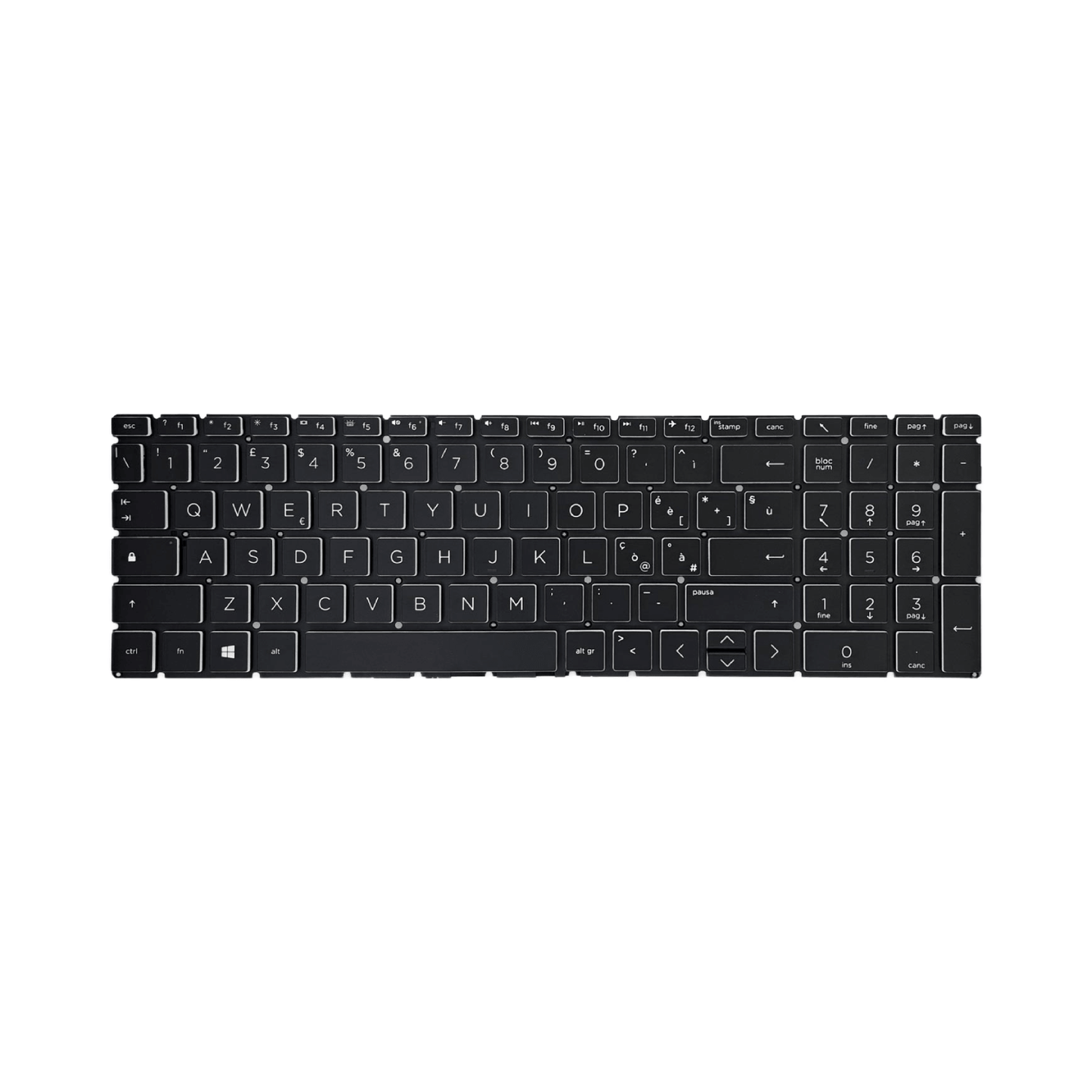 Tastiera Italiana per HP Pavilion 15-ec1018nl (23C17EA) – Retroilluminata