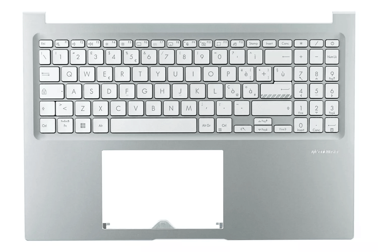 Tastiera Italiana Top Cover Originale ASUS Vivobook 16 F1605ZA-MB296W – Silver