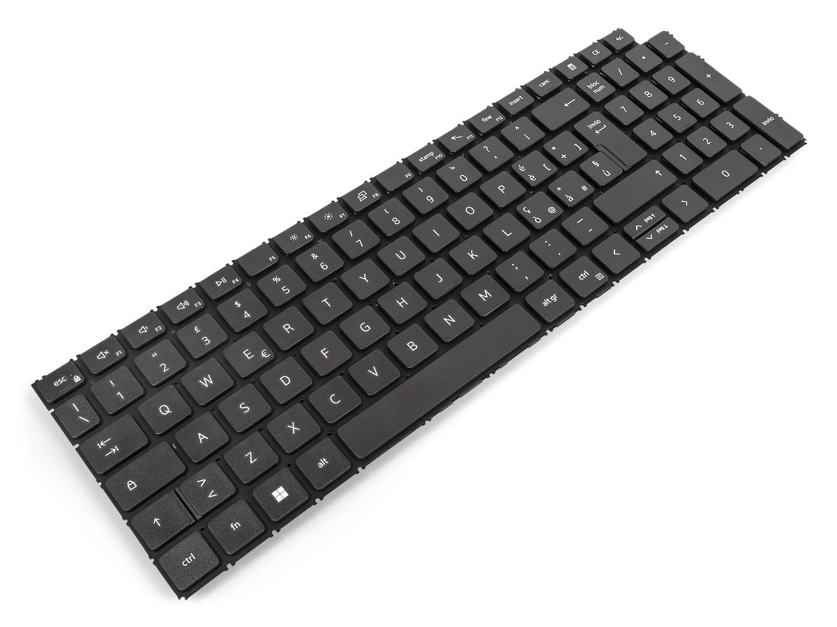Tastiera per Dell Inspiron 15 3530 - Nera, Retroilluminata