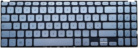 Tastiera Italiana per ASUS VivoBook 15 A512JA#B08CVBJ4C5 - Silver, retroilluminata
