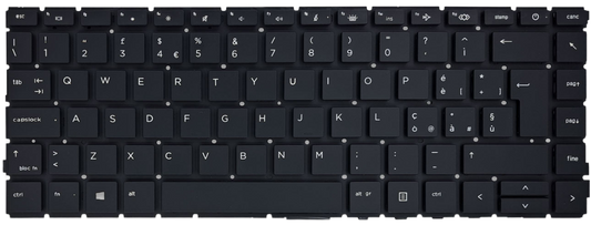 Tastiera Italiana per HP 440 G9 - Retrolluminata