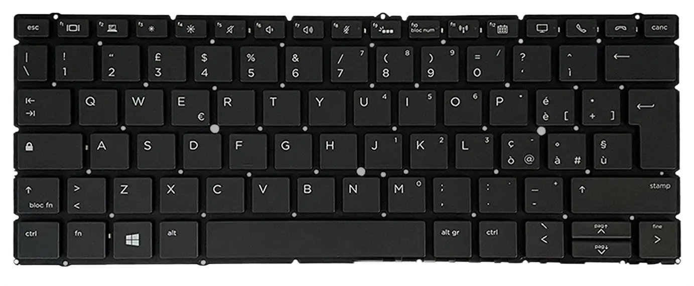 Tastiera Italiana per HP EliteBook x360 830 G6